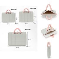 Sac à main pour ordinateur portable de bureau 13,3/14/15,6 pouces, léger, durable, imperméable, antichoc, portable, housse de transport pour ordinateur portable