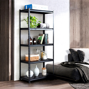 Light Duty Galvanized 5 Tier Boltless Rivet Shelving <b>Rack</b> Metal Shelves Metal Steel <b>Garage</b> Storage <b>Rack</b> <b>for</b> Home Use - Product Image 6