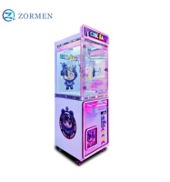Machine à pinces de jeu d'arcade de qualité supérieure, mini, à jetons, pour cadeaux, jouets et snacks