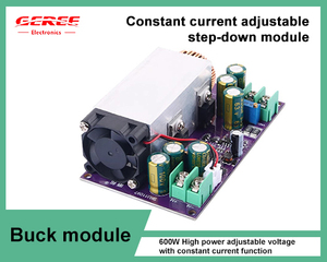 DC-DC có thể điều chỉnh công suất cao 600w25a mô-đun bước xuống lium pin sạc điện áp không đổi và hiện tại Buck chuyển đổi - Product Image 2