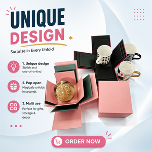 Boîte cadeau personnalisable avec cadre photo surprise à effet d'explosion, doublure en mousse et motif papillon volant pour <span class=keywords><strong>anniversaire</strong></span>, fête des Mères, <span class=keywords><strong>anniversaire</strong></span> de mariage - Product Image 2
