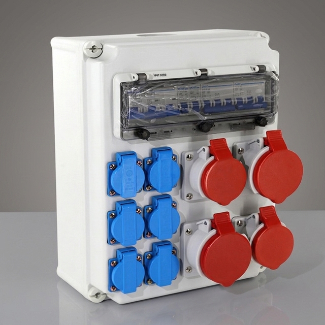 European Style Outlet Box Waterproof and Dustproof Junction Box