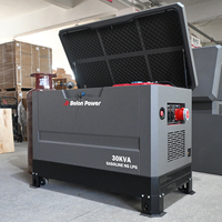 15-30KVA 4-Zylinder Dual-Fuel-Generator Benzin Erdgas Geräuscharm ATS Automatischer Start Robuster Stahlrahmen Direkt ab Werk