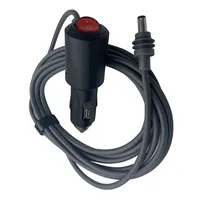 Câble d'alimentation DC 12-24V pour Starlink, câble de charge pour mini-voiture avec interrupteur, 2 mètres, câble d'alimentation pour charge de voiture