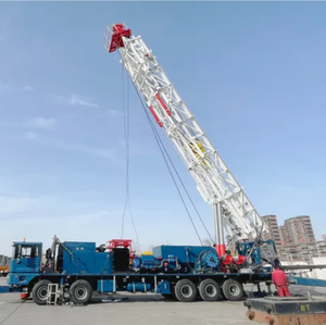 Equipo de lavado de pozos y reparación de pozos con cabrestante de tracción para pozos, modelo Xj350HP, 80t/90t, 5000psi, 35MPa - Product Image 6