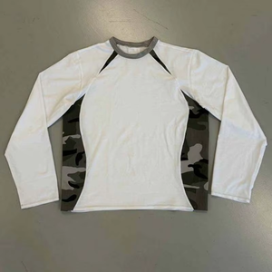 Camisetas Casuales Extra Grandes con Estampado Digital Personalizado, Camiseta de Manga Larga con Estampado de Camuflaje - Product Image 2