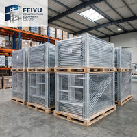 Échafaudage à cadre en acier de type H, plateforme de travail pour chantier de construction