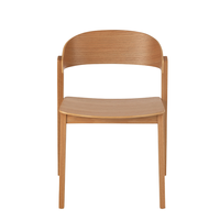 JP Chaises de salle à manger en bois massif nordique simple dossier moderne Offre Spéciale confortable pour restaurant à la maison