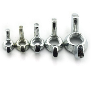 Wing Nut M10 Metric Hex Class 8 Zinc Plated Self-Locking Thumb Drive General Industry Use - Product Image 2
