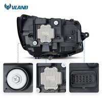 VLAND Fabrik Voll-LED-Scheinwerfer mit Animation LED-Autoscheinwerfer 2015-2019 Frontleuchte für VW CARAVELLE Multivan Kombi T6