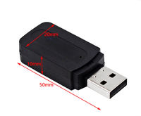 Récepteur audio USB 5.0 pour voiture, conversion AUX, amplificateur audio pour haut-parleur ancien, lecteur sans fil DIY