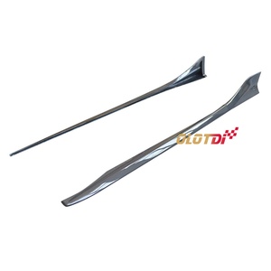 Extensiones de faldones laterales de fibra de carbono VRS para BRZ ZD8 GR86 ZN8, estilo automotriz, color negro, 2022-, derecha, 3m - Product Image 5