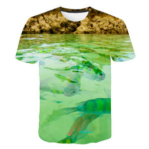 Camiseta para correr para hombre de poliéster 100% con estampado de sublimación completa y logotipo personalizado con mangas cortas para maratón - Product Image 2