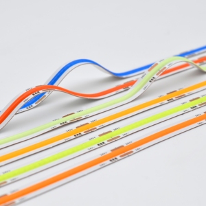 Màu sắc màu đỏ vàng màu xanh lá cây màu xanh màu hồng cam 8mm COB LED Strip DC12V/24V nổi bật bầu không khí trang trí linh hoạt COB LED Strip - Product Image 1