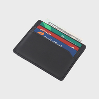 Pabrik Dompet Grosir Dompet Kartu Kredit Kulit Asli Tempat Kartu Pintar RFID Dompet Mini Pria