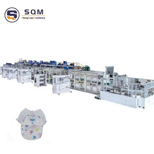 Ligne de production de couches-culottes pour bébés entièrement automatique, haute vitesse, fonctionnement stable, solution à bas <span class=keywords><strong>prix</strong></span> - Product Image 1