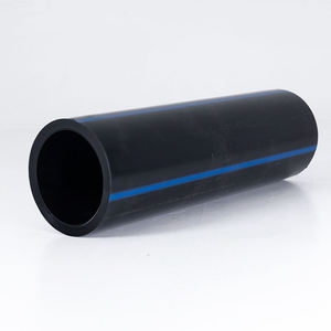 Tuyaux d'irrigation agricoles en PEHD extrudés, résistants à la chaleur, noirs, perforés, de 4 pouces, avec manchon de drainage - Product Image 5