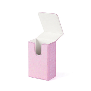 Boîte de rangement pour cartes à jouer en cuir PU, capacité de 120 cartes à manches simples, avec aimant puissant, pour Magic Commander TCG <span class=keywords><strong>CCG</strong></span> - Product Image 6