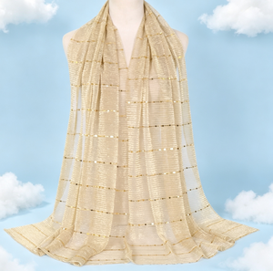 Nouveau Voile Femme Boran Élégant en Dentelle Pailletée et Satin Couleur Unie, Style Européen et Américain, Double Usage, Origine Hebei, En Stock - Product Image 6
