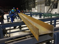 Machine de découpe laser à fibre de haute précision à 5 axes 3D industrielle 12000W avec moteur servo Yaskawa CNC AI/BMP pour acier structurel