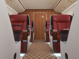 Asiento de coche reclinable de negocios de lujo MVP, asientos de tren comercial VIP, sofá silla reclinable funcional de negocios para furgoneta y autobús - Product Image 4