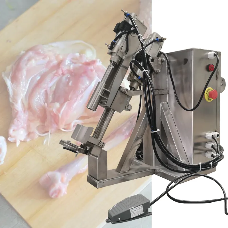 LOW Price Leg Thigh Meat Bone Separator Boneless Chicken Legs Machine Poultry automatic rotating chicken grill machine