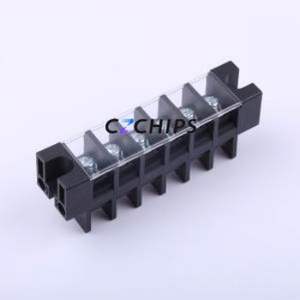 KF47S-16.0-6P Barrier Terminal Block P=16mm Connector ( Barrier Type: With Cover Plate )( Pitch: 16mm )( Construction: 1x6P ) - Product Image 1