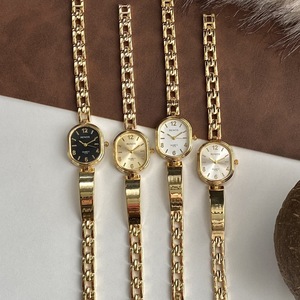 <span class=keywords><strong>Orologio</strong></span> <span class=keywords><strong>da</strong></span> <span class=keywords><strong>Polso</strong></span> <span class=keywords><strong>Vintage</strong></span> <span class=keywords><strong>da</strong></span> Donna Placcato Oro in Acciaio Inossidabile Automatico al Quarzo Relojes De Cuarzo - Product Image 4