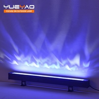 Projecteur mural LED en aluminium à effet d'ondulation d'eau 3D, 2700K, 1000mm, IP65, 80W