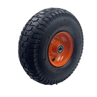 Haute qualité 16 pouces pneus pneumatiques en Nylon état neuf et utilisé pour Wagon chariot tondeuse à gazon camions à main brouettes roues