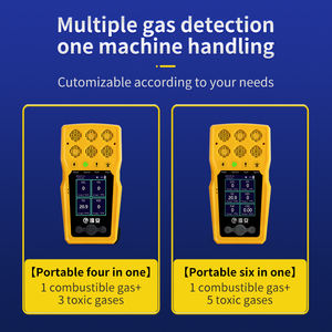 BTQ-YA-C100FT Gas detektor Gasana lysator Portable 4 IN 1 Multi Gas detektor für CO O2 H2S CH4 - Product Image 4