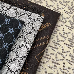 Vente en Gros <span class=keywords><strong>Tissu</strong></span> de Faux Cuir Synthétique Imprimé PVC de 0,5 mm d'<span class=keywords><strong>Épais</strong></span>seur, Style Cuir Artificiel pour Sacs, Emballages, Carnets, Coques de Téléphone, Canapés - Product Image 2