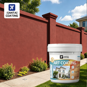 Peinture murale effet marbre, livraison directe d'usine. Application de peinture effet marbre sur les surfaces murales. Revêtement décoratif intérieur/extérieur, imperméable. - Product Image 1