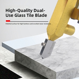 Dropshipping Diamond Glass <b>Scribing</b> Push Cutter, 2-in-1 Integrated Ceramic Tile Opener Separator Hand Cutting <b>Tool</b> - Product Image 2