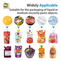 Machine de remplissage et d'emballage multifonctionnelle pour liquides, bouteilles, sachets, crème glacée et jus de fruits