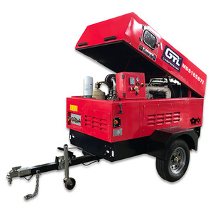 Compresor de Tornillo Móvil GTL POWER MDS1857I 185CFM 5.18m3/min 7bar con Motor, Precio de Fábrica - Product Image 3
