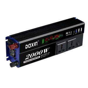 อินเวอร์เตอร์ไฟฟ้า1000W 12V/24V ระบุอัตโนมัติเป็น220V สำหรับเครื่องใช้ไฟฟ้าในบ้านตัวแปลงไฟ800W กำลังไฟสูงสุด2000W - Product Image 2