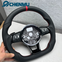 Maßgefertigtes NEUES Sport-Echtleder-Lenkrad für Volkswagen VW Golf R 5 6 8 R Jetta Mk6 Polo Passat CC Auto-Lenkrad