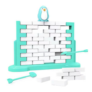 Interacción entre padres e hijos para niños, coordinación mano-ojo sensorial de juguete, pingüino, <span class=keywords><strong>juego</strong></span> de bloques de construcción de pared de <span class=keywords><strong>hielo</strong></span> - Product Image 4