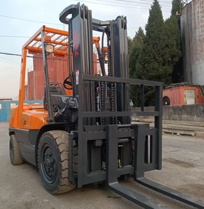 Second-Hand TCM 3 Ton Diesel Stacker Forklift Excellent Condition High Quality in Stock <b>Used</b> - Product Image 5