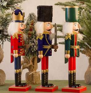 <span class=keywords><strong>Casse</strong></span>-<span class=keywords><strong>Noisette</strong></span> de Noël traditionnel en <span class=keywords><strong>bois</strong></span> 38cm pour cadeau de Noël ou à <span class=keywords><strong>peindre</strong></span> - Product Image 5