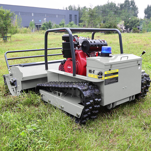 Livraison gratuite, faible consommation de carburant, tondeuse à gazon industrielle télécommandée 4 temps, construction durable, mini tondeuse robot - Product Image 2