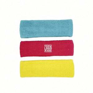 Banda Deportiva para la Cabeza de Algodón con Logotipo Personalizado, Impresa con Serigrafía, para Uso Promocional - Product Image 6