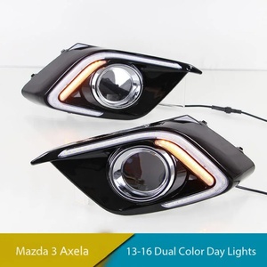 ไฟเดย์ไลท์ LED สำหรับรถยนต์ Mazda 3 Axela ปี 2013-2016 พร้อมไฟเลี้ยวสีเหลืองและไฟตัดหมอก ราคาขายส่งจากโรงงาน - Product Image 4