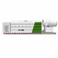 Camion anti-poussière de 25 m³ à double essieu avec canon à brouillard, portée de pulvérisation de 120 m pour la construction, les carrières et les mines