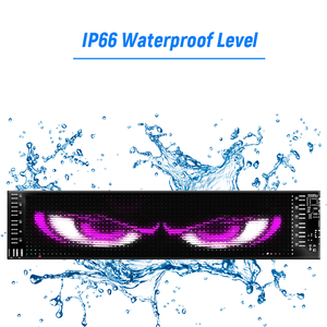 Flessibile programmabile pannello a matrice di LED per auto finestra posteriore di visualizzazione diavoli occhi camion segno con animazione LED auto segno di pubblicità - Product Image 2