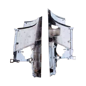 อะไหล่ตัวถังรถบรรทุกญี่ปุ่น แผงมุมหน้าโครเมียม สำหรับ Isuzu <span class=keywords><strong>NPR150</strong></span> NQR175 - Product Image 3