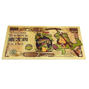 Collection de billets de banque plaqués or 2026 <span class=keywords><strong>Tortues</strong></span> <span class=keywords><strong>Ninja</strong></span> – 5 designs – Ventes flash - Product Image 3