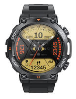 Reloj Inteligente Bluebay K56 Pro, Pantalla AMOLED de 1.39 Pulgadas, 360x360, Android, IP68, GPS, Caja de Acero Inoxidable, Correa de Goma, Brújula para Hombre