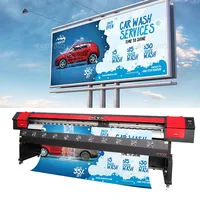 6ft брезентовый рекламный принтер, широкоформатный Эко-растворитель, максимальная печатная машина, наружный принтер для баннеров, экологически чистый принтер из ПВХ 2400 точек/дюйм